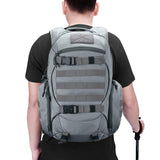 Mardingtop 28L Tactical Backpacks Molle Hiking daypacks for Camping Hiking Military Traveling 28L-Gray - backpacks4less.com