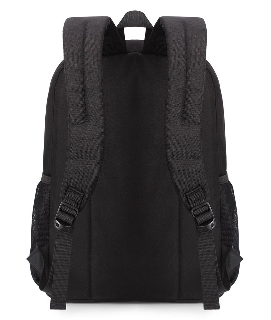 Abshoo Classical Basic Womens Travel Backpack For College Men Water Resistant Bookbag (Black) - backpacks4less.com