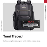 TUMI - Alpha Bravo Sheppard Deluxe Brief Pack Laptop Backpack - 15 Inch Computer Bag for Men and Women - Anthracite - backpacks4less.com