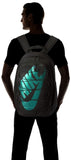Nike Hayward 2.0 Backpack, Nike Backpack for Women and Men with Polyester Shell & Adjustable Straps, Black/Black/Metallic Silver - backpacks4less.com