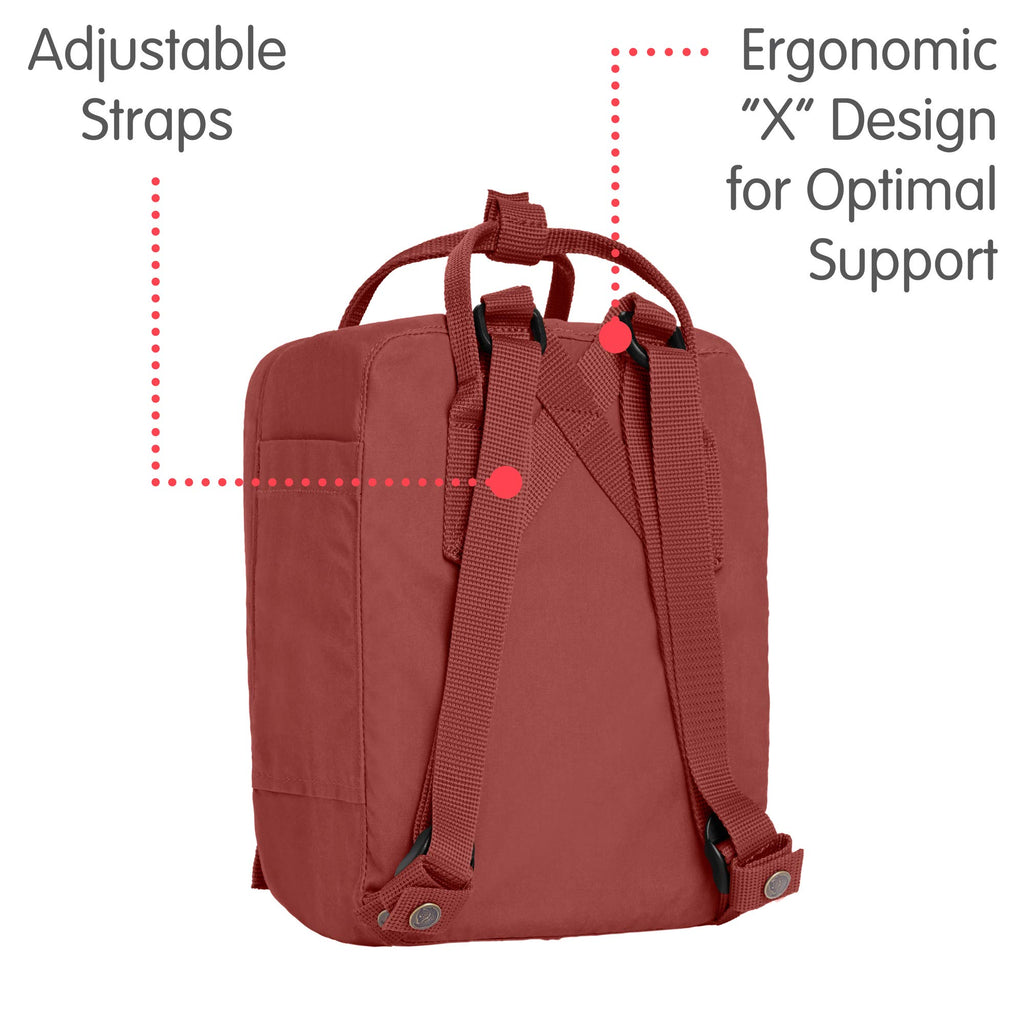 fjallraven kanken mini backpack dahlia Fjallraven