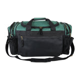 Dalix 20 Inch Sports Duffle Bag with Mesh and Valuables Pockets, Dark Green - backpacks4less.com