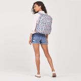Vera Bradley Lighten Up Study Hall, Water Geo - backpacks4less.com