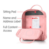 Fjallraven - Kanken Mini Classic Backpack for Everyday, Pink - backpacks4less.com