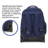 High Sierra Freewheel Wheeled Laptop Backpack, 15-inch Student Laptop Backpack for High School or College, Rolling Gamer Laptop Backpack, Wheeled Business Laptop Backpack - backpacks4less.com