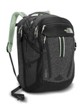 Women's The North Face Surge Backpack Asphalt Grey Dark Heather/Subtle Green Size One Size