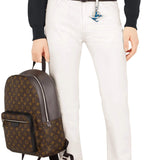 Louis Vuitton Josh Backpack (Monogram Macassar) - backpacks4less.com