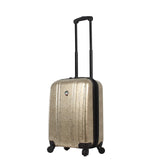 Mia Toro Italy Gita Hardside Spinner Carry-on, Gold, One Size