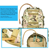 CVLIFE Military Tactical Backpack Survival Army Rucksack Assault Pack Molle Bag - backpacks4less.com