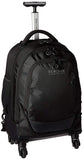 Kenneth Cole Reaction 17" Polyester Dual Compartment 4-Wheel Laptop Backpack, Black - backpacks4less.com