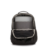 Kipling Seoul Large Laptop Backpack Raw Black - backpacks4less.com