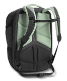 Women's The North Face Surge Backpack Asphalt Grey Dark Heather/Subtle Green Size One Size - backpacks4less.com
