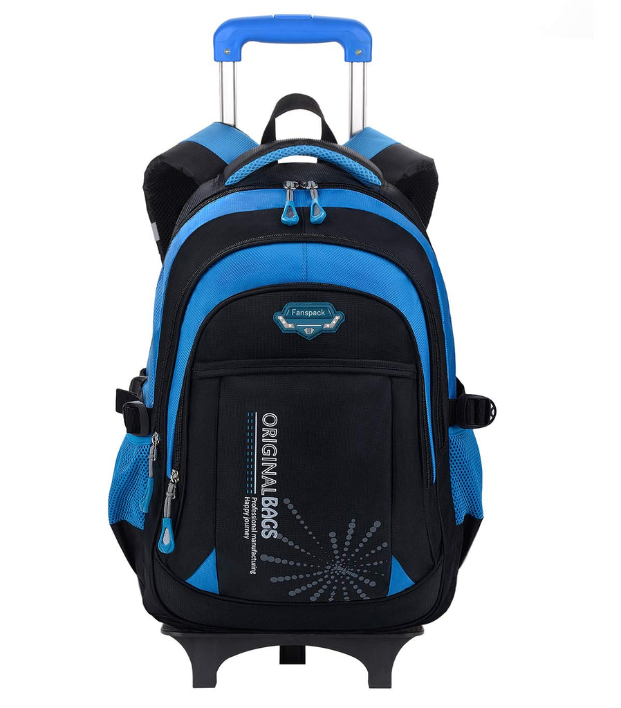 Rolling Backpack for Boys, Fanspack Wheeled Backpack - backpacks4less.com