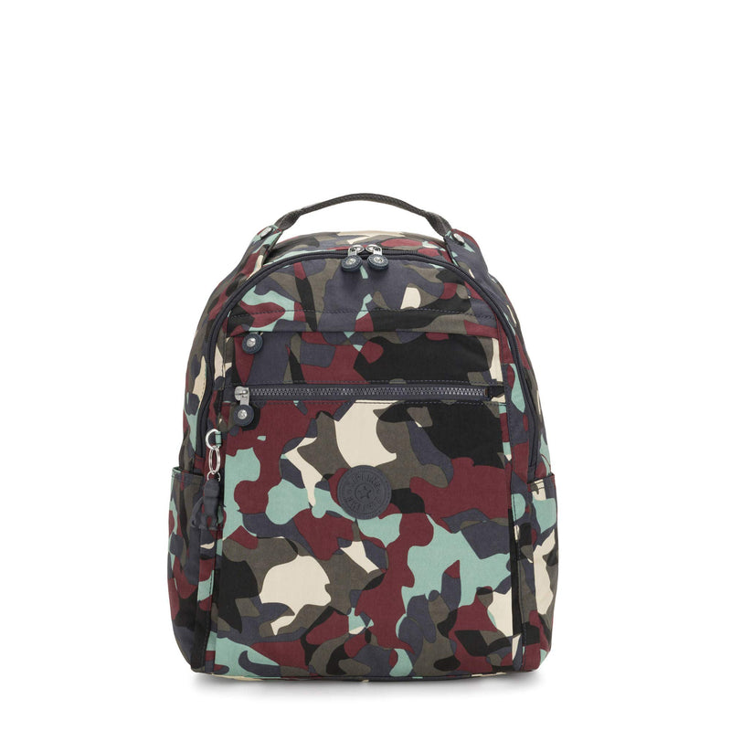 Kipling Micah Large Printed 15" Laptop Backpack Camo L - backpacks4less.com