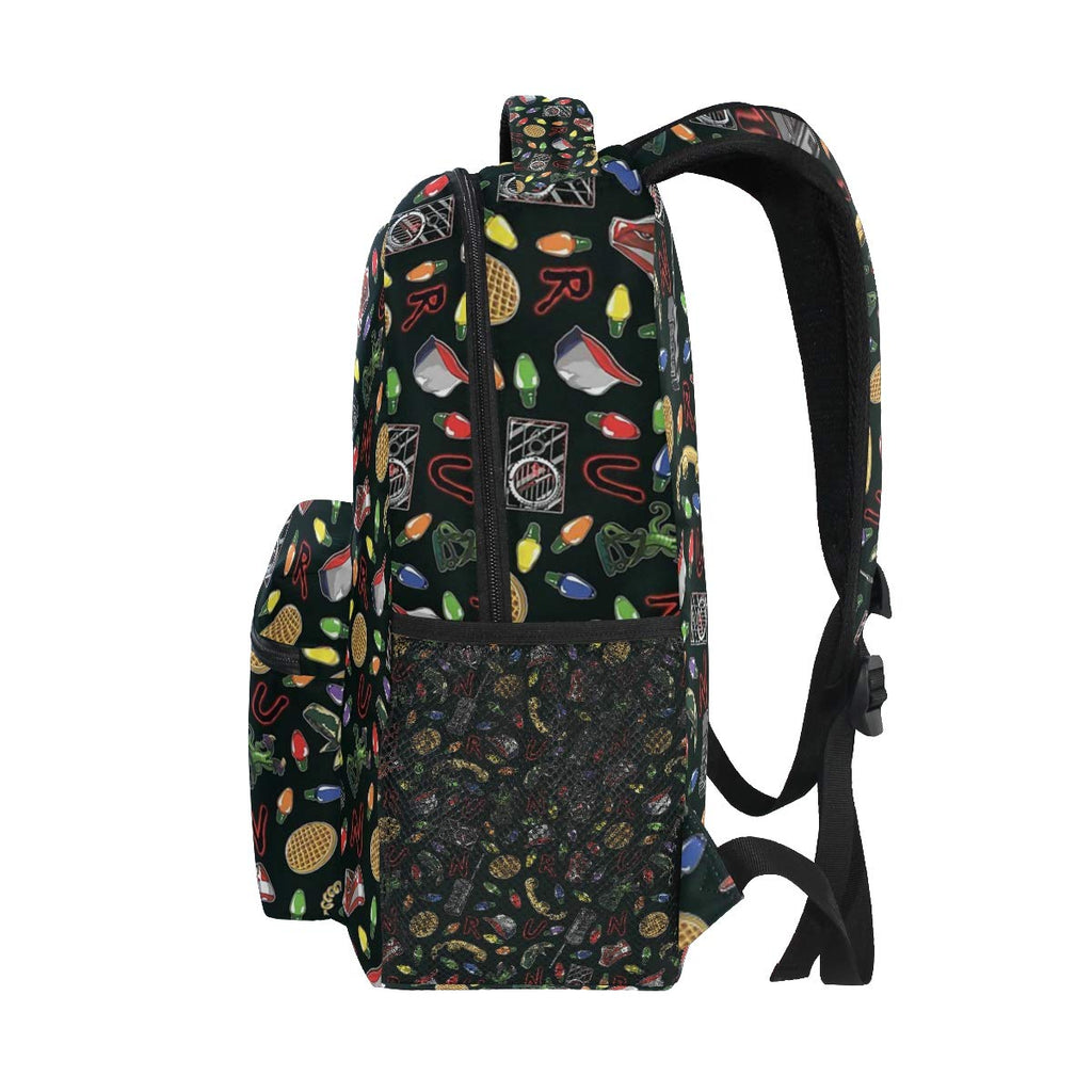 Backpacks Stranger Things College School Book Bag Travel Hiking Camping Daypack - backpacks4less.com