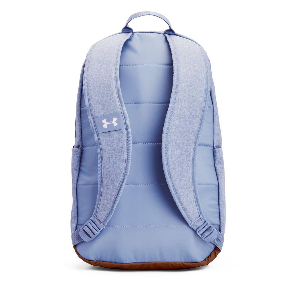 Under Armour Adult Halftime Backpack , Washed Blue Medium Heather (420)/White , One Size Fits All