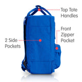 Fjallraven - Kanken Mini Classic Backpack for Everyday, UN Blue - backpacks4less.com