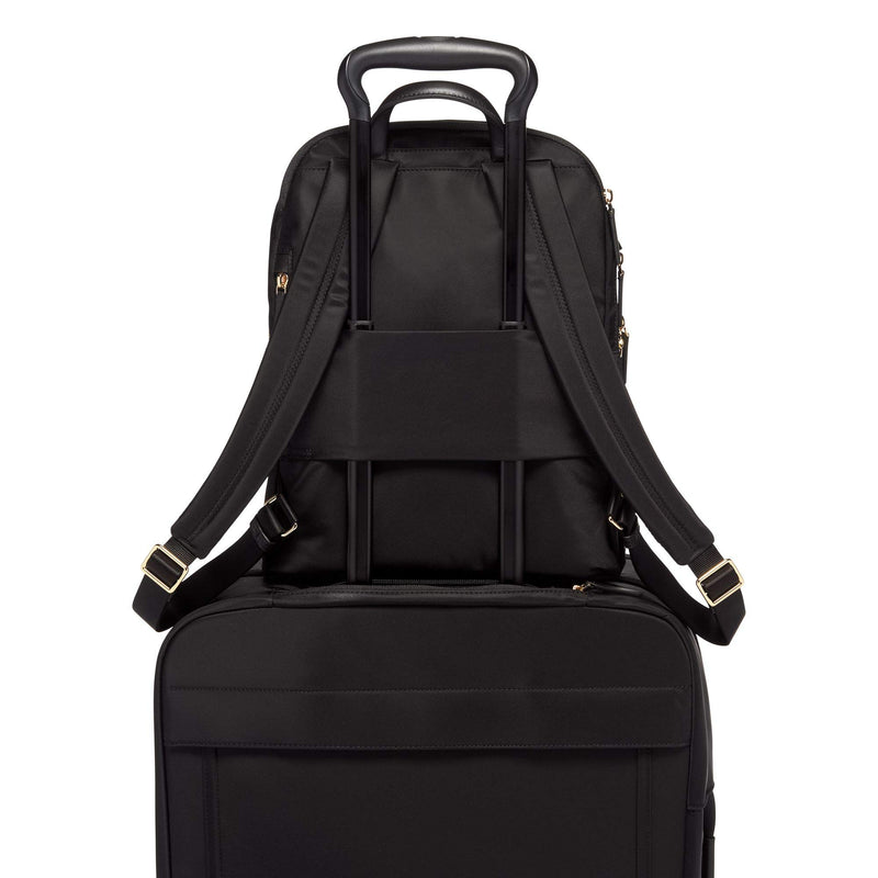 TUMI - Voyageur Hartford Laptop Backpack - 13 Inch Computer Bag For Women (Black) - backpacks4less.com