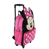 Disney Minnie Mouse 14" Softside Rolling Backpack - backpacks4less.com