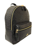 Coach F30550 Medium Charlie Backpack (IM/Black) - backpacks4less.com