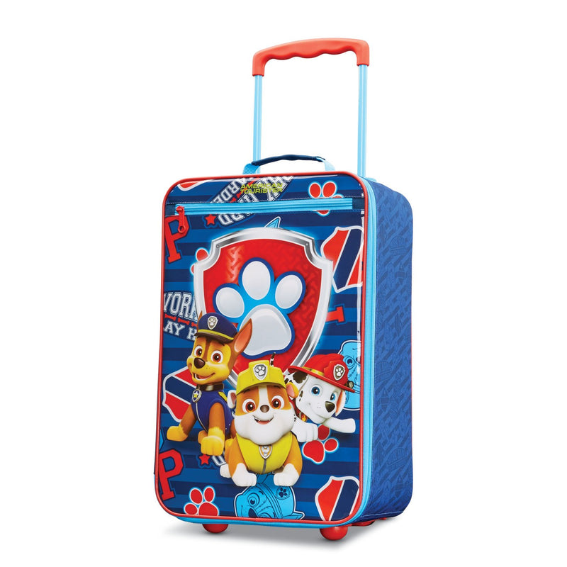 American Tourister Kids' Paw Patrol Softside Upright 18, Red/Blue - backpacks4less.com