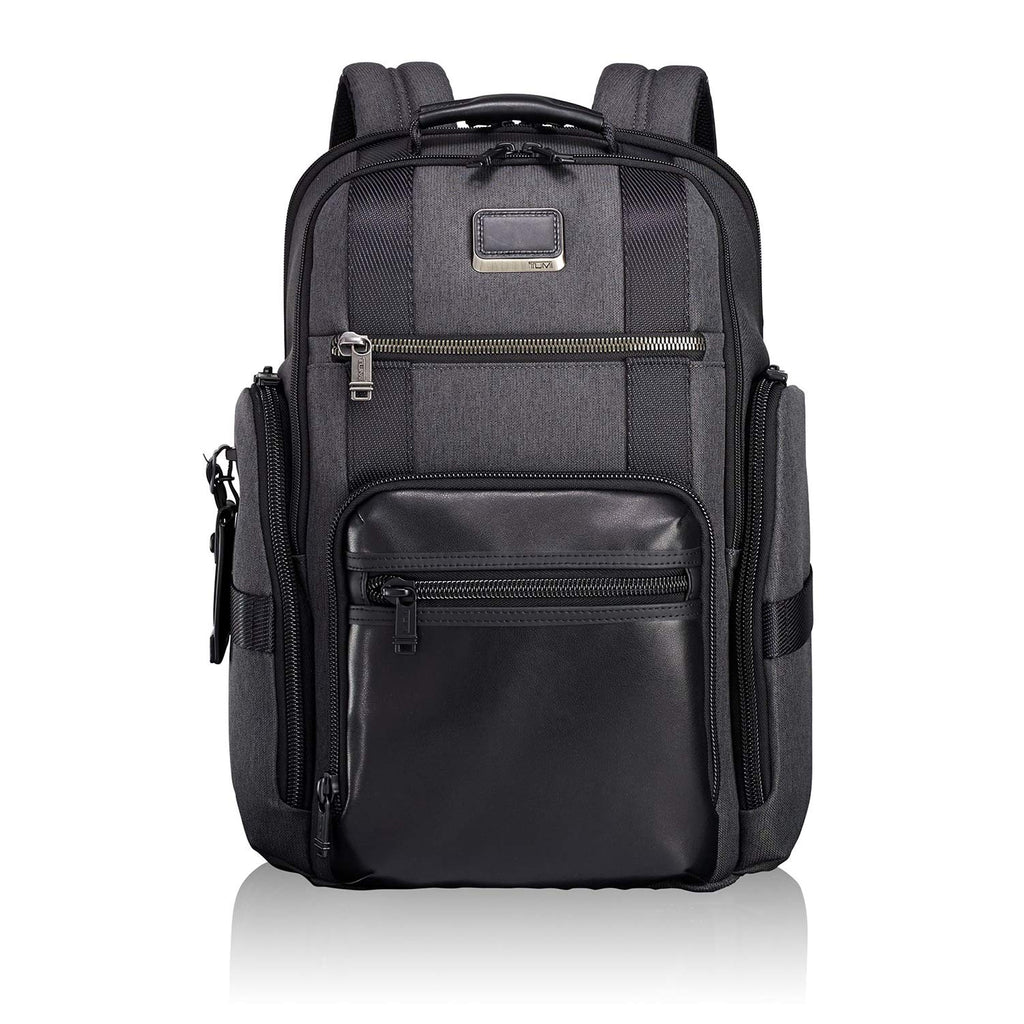 TUMI - Alpha Bravo Sheppard Deluxe Brief Pack Laptop Backpack - 15 Inch Computer Bag for Men and Women - Anthracite TUMI - Alpha Bravo Sheppard Deluxe Brief Pack Laptop Backpack - 15 Inch Computer Bag for Men and Women - Anthracite