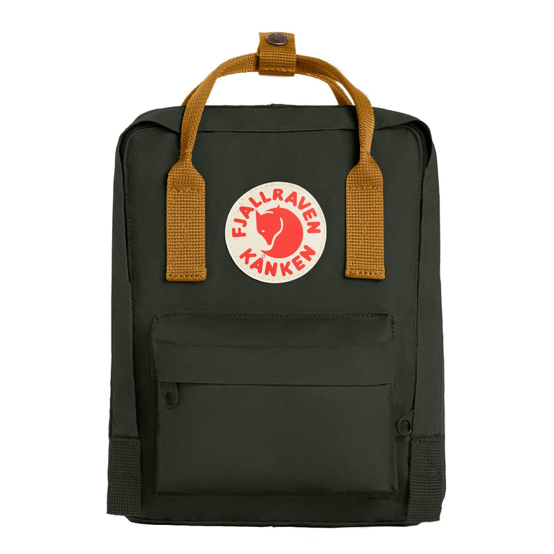 Fjallraven - Kanken Mini Classic Backpack for Everyday, Deep Forest/Acorn - backpacks4less.com