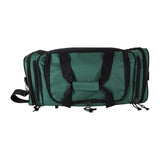 Dalix 20 Inch Sports Duffle Bag with Mesh and Valuables Pockets, Dark Green - backpacks4less.com