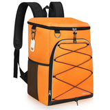 SEEHONOR Insulated Cooler Backpack Leakproof Soft Cooler Bag Lightweight Backpack Cooler for Lunch Picnic Fishing Hiking Camping Park Beach, 25 Cans - backpacks4less.com