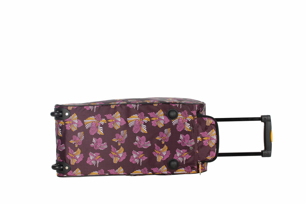 LUCAS Designer Carry On Luggage Collection Lightweight Pattern