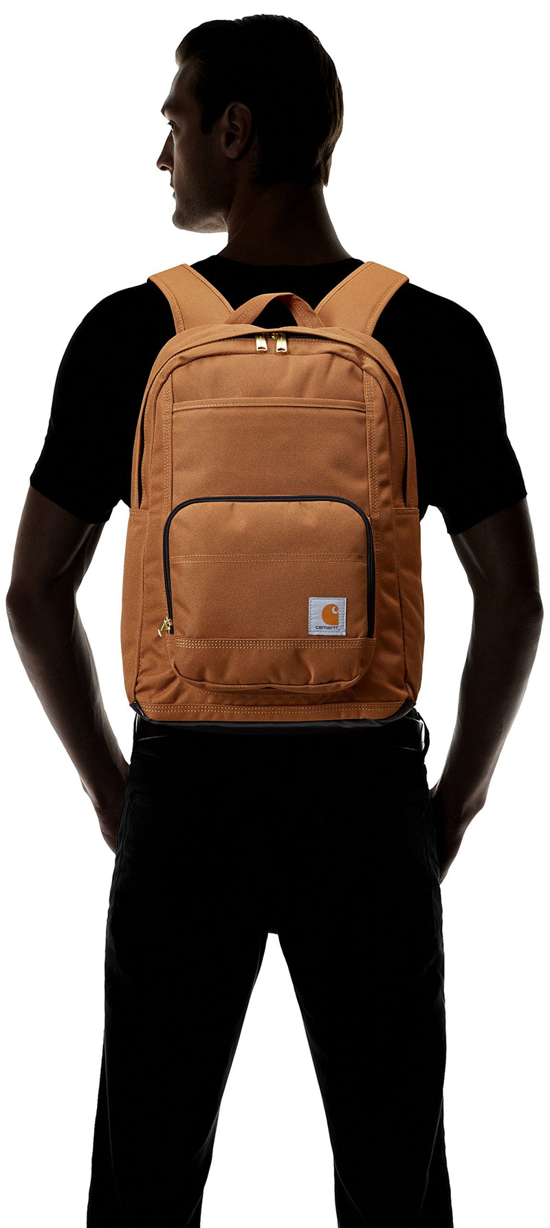 Carhartt Legacy Classic Work Backpack with Padded Laptop Sleeve, Carhartt Brown - backpacks4less.com