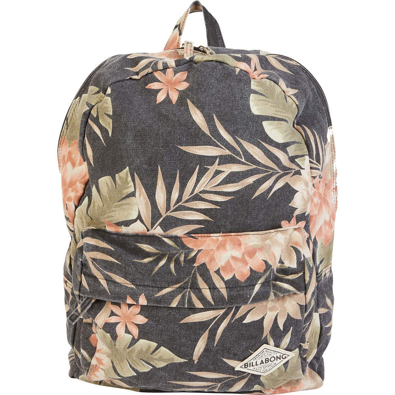 Billabong Women's Hand Over Love Canvas Backpack, Bayleaf, ONE - backpacks4less.com