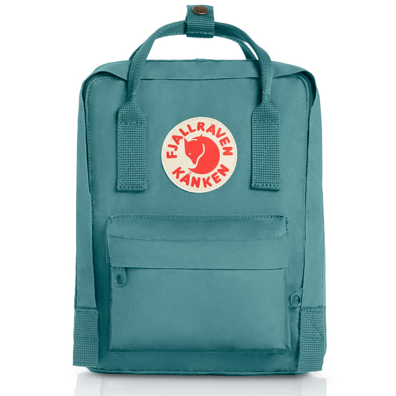 Fjallraven - Kanken Mini Classic Backpack for Everyday, Frost Green - backpacks4less.com