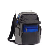 TUMI - Alpha Bravo Nathan Laptop Backpack - 15 Inch Computer Bag for Men and Women - Brushed Blue - backpacks4less.com