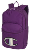Champion Unisex Supercize Novelty Backpack, Adult, Dark Purple, OS