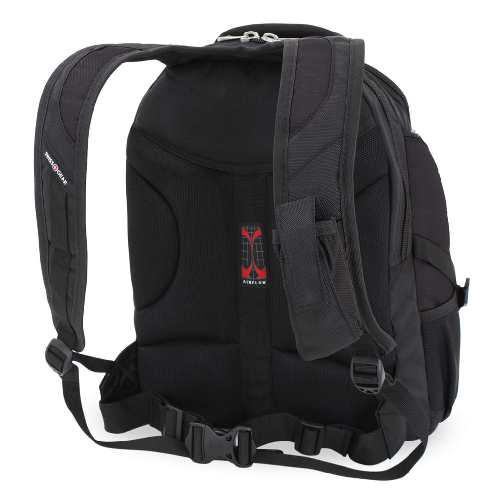 SWISSGEAR 1592 Deluxe Laptop Backpack Work School and Travel - Black/RED SWISSGEAR 1592 Deluxe Laptop Backpack Work School and Travel - Black/RED