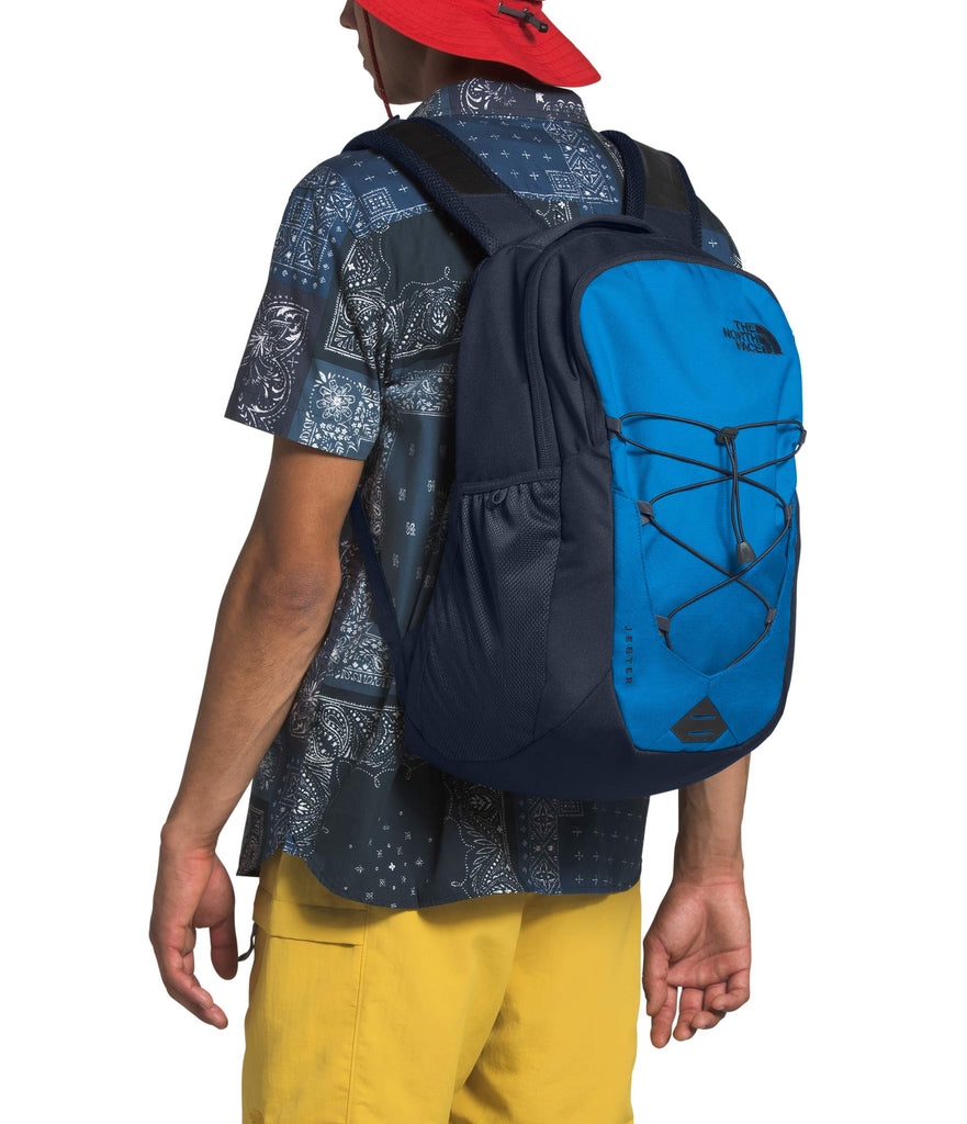 north face clear backpack The North Face Jester Backpack, Clear Lake Blue/Urban Navy, One Size