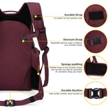 Mardingtop 28L Tactical Backpacks Molle Hiking daypacks for Camping Hiking Military Traveling 28L-Purplish Red - backpacks4less.com