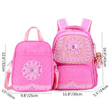Meetbelify Big Kids School Backpack For Boys Kids Elementary School Bags Out Door Day Pack (red bag) - backpacks4less.com