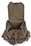 Gootium 21101AMG-S Specially High Density Thick Canvas Backpack Rucksack, Army Green Size Small - backpacks4less.com