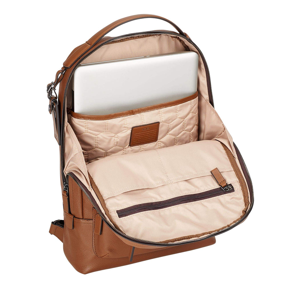 TUMI - Harrison Bates Leather Laptop Backpack - 14 Inch Computer Bag for Men and Women TUMI - Harrison Bates Leather Laptop Backpack - 14 Inch Computer Bag for Men and Women