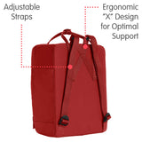 Fjallraven - Kanken Classic Backpack for Everyday, Autumn Leaf - backpacks4less.com