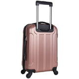 Kenneth Cole Reaction Out Of Bounds 20-Inch Carry-On Lightweight Durable Hardshell 4-Wheel Spinner Cabin Size Luggage - backpacks4less.com