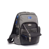TUMI - Alpha Bravo Nathan Laptop Backpack - 15 Inch Computer Bag for Men and Women - Brushed Blue - backpacks4less.com