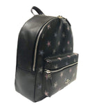 Coach F30550 Medium Charlie Backpack (SV/Black Multi) - backpacks4less.com