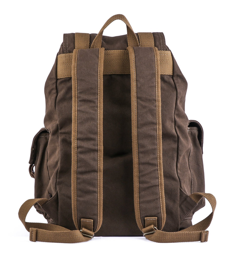  Gootium 21101AMG-S Specially High Density Thick Canvas Backpack  Rucksack, Army Green Size Small : Clothing, Shoes & Jewelry