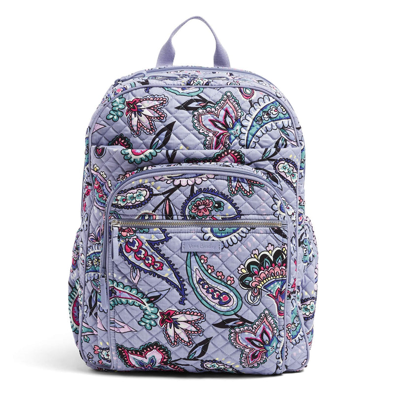 Vera Bradley Signature Cotton XL Campus, Makani Paisley - backpacks4less.com