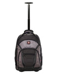 Wenger Luggage Synergy Wheeled 16" Laptop Backpack Bag, Black/Grey, One Size - backpacks4less.com