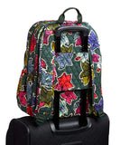 Vera Bradley Women's Campus Tech Backpack, Signature Cotton (Falling Flowers) - backpacks4less.com