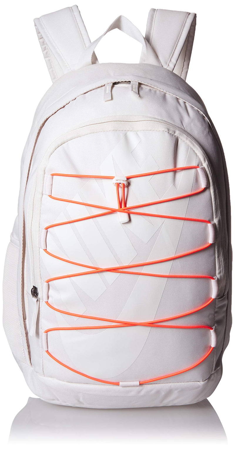 Nike Hayward 2.0 Backpack, Nike Backpack for Women and Men with Polyester Shell & Adjustable Straps, Phantom/Bright Crimson/Phantom - backpacks4less.com